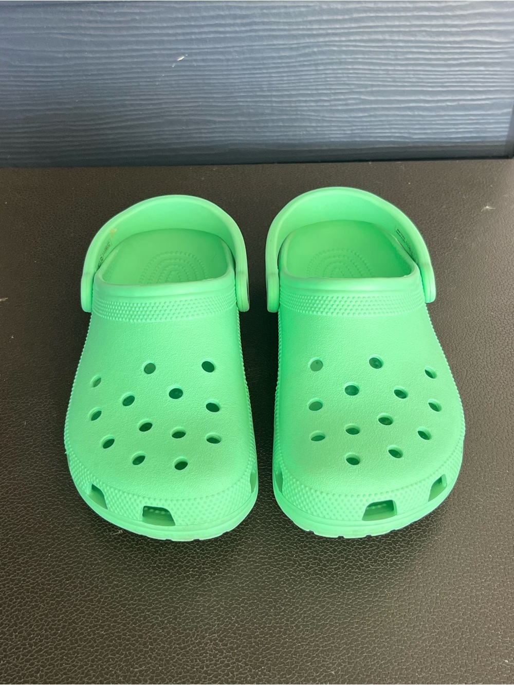 CROCS Classic Clog Sandals in Bright Green